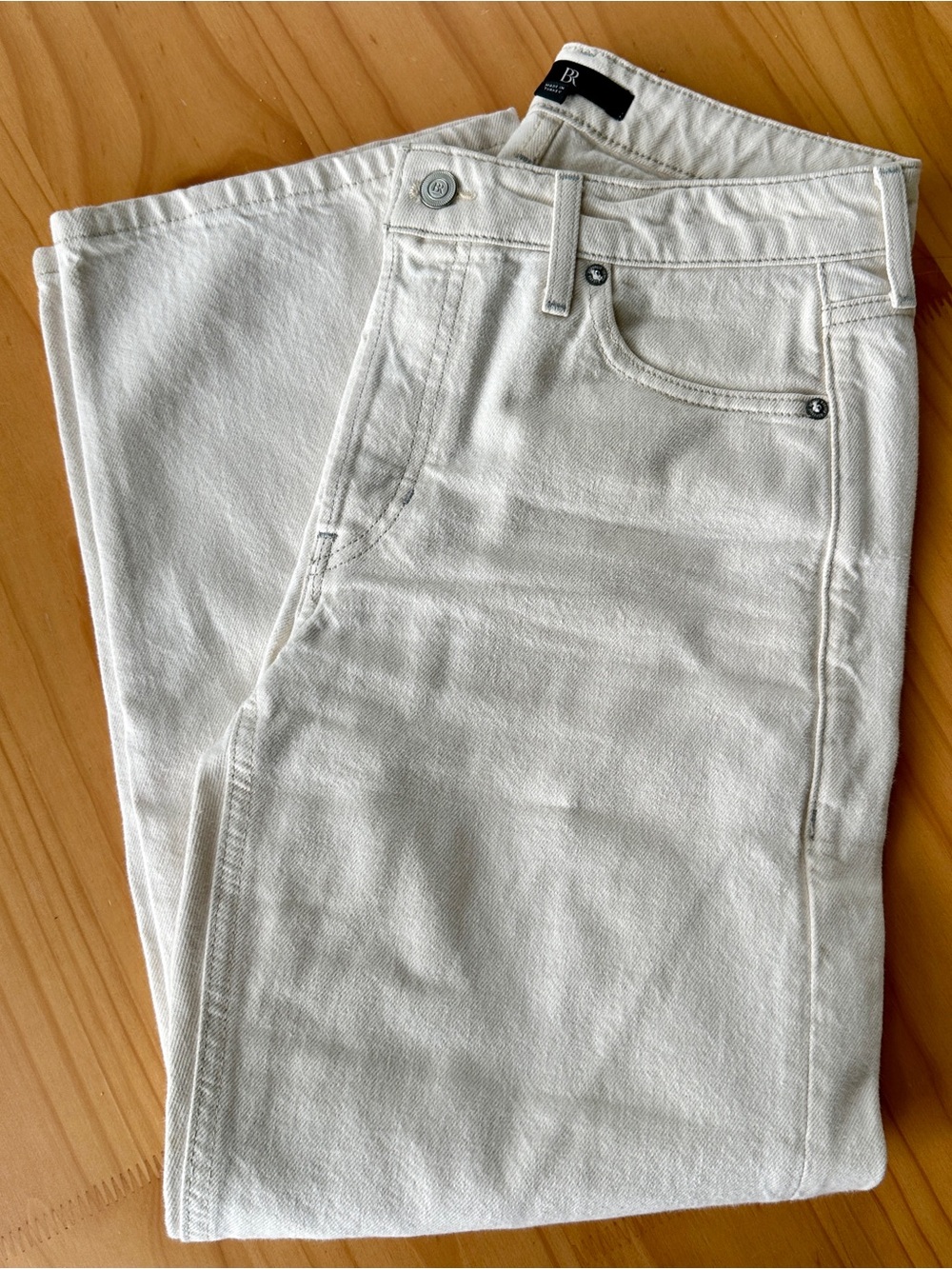 Women’s White Denim Jeans - Banana Republic